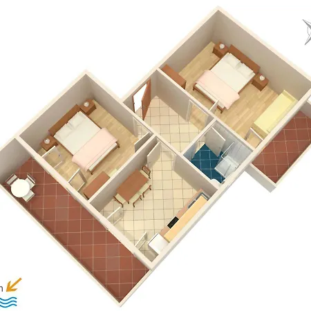 Apartment With A Parking Space Mali Losinj